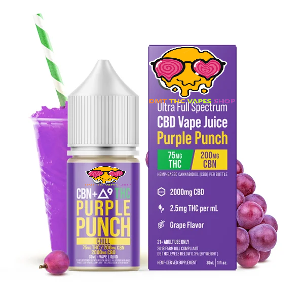purple-punch-delta-9-thc-vape-juice.png THC Vape Purple Punch - Image 1